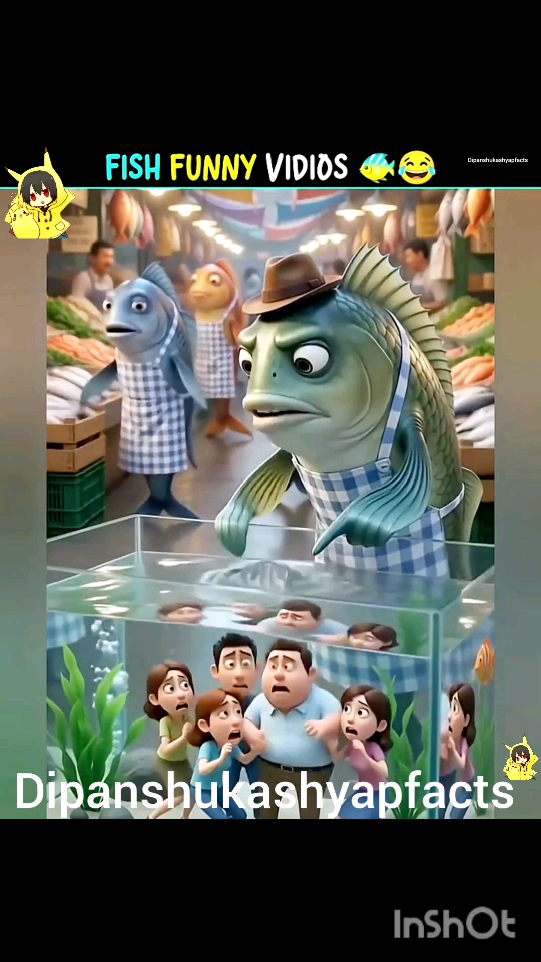 Fish funny vidoe