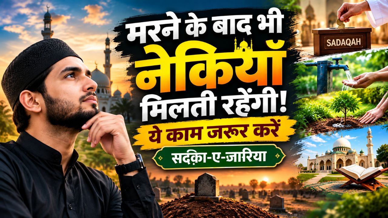मरने के बाद भी नेकियाँ मिलती रहेंगी! ये काम जरूर करें  सदक़ा-ए-जारीया #SHANUKASAFAR