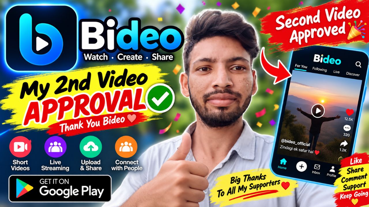 Mere Do video Appu Ghar ho chuki hai but abhi account setup ka option Nahin Hai