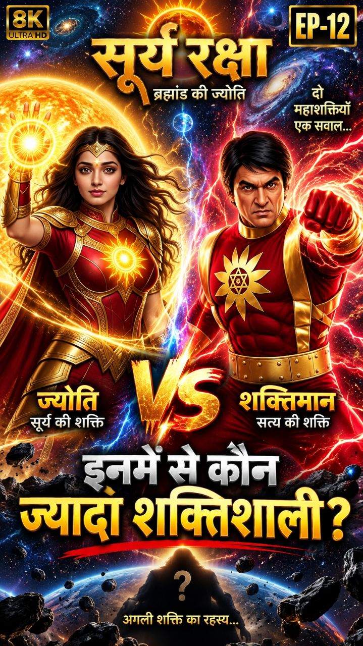 सूर्य रक्षा EP-12 | ज्योति VS शक्तिमान 😱⚡#Shaktimaan #superhero