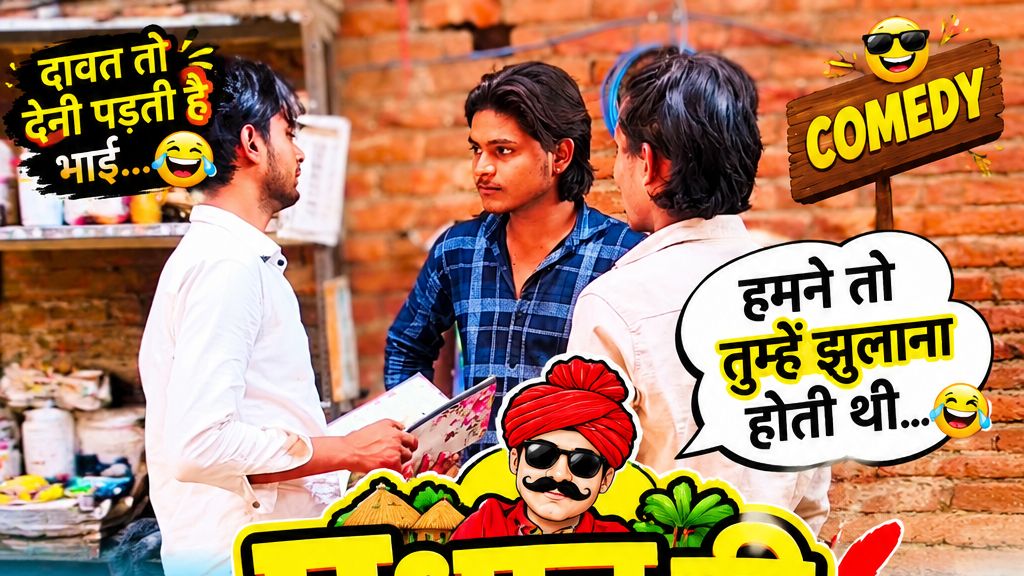 😂 Pradhan ki dawat 😂#viral#comedy
