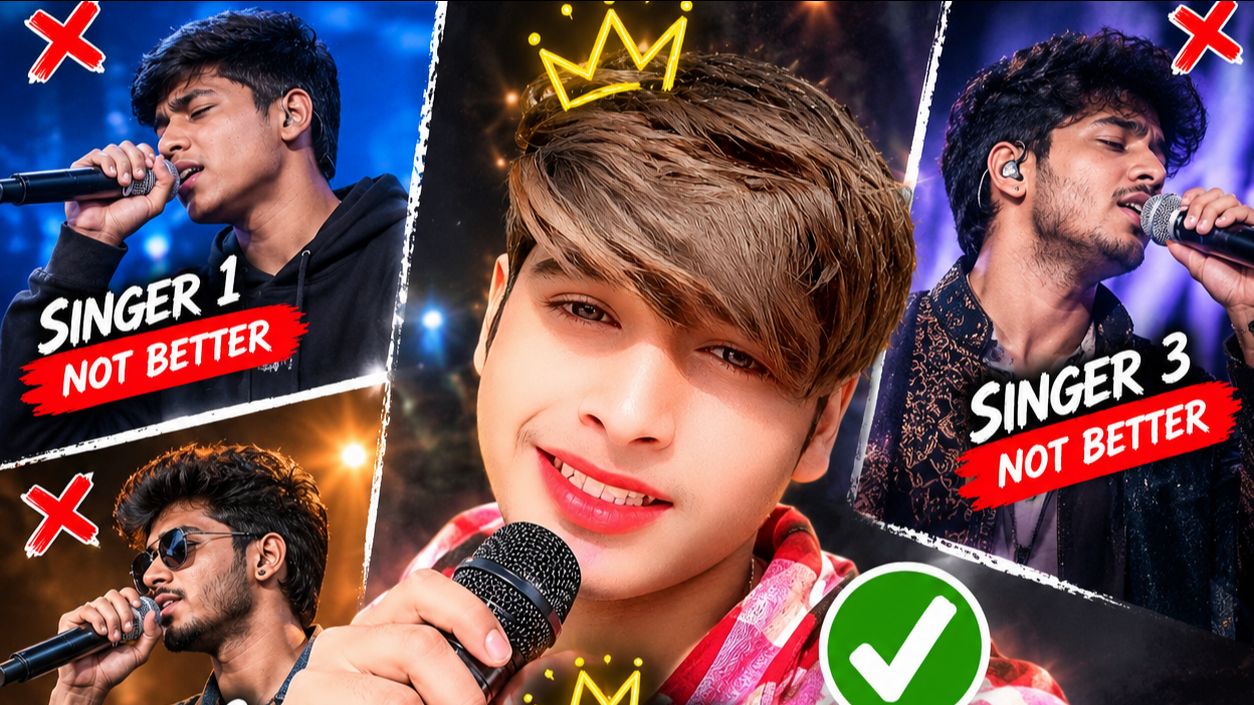 best singer 😁
