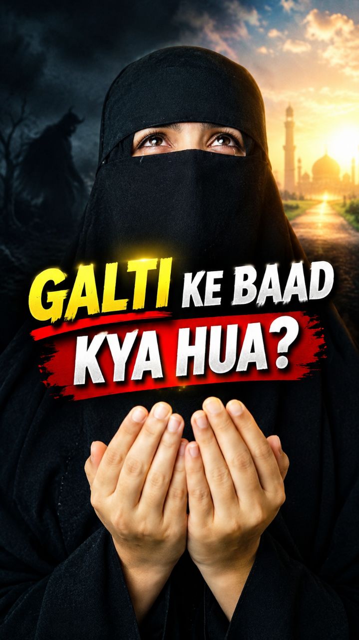 Adam عليه السلام Se Ye Bhool Hui… Phir Allah Ne Kya Kiya? 😢 | Qur’ani Waqia #Shorts