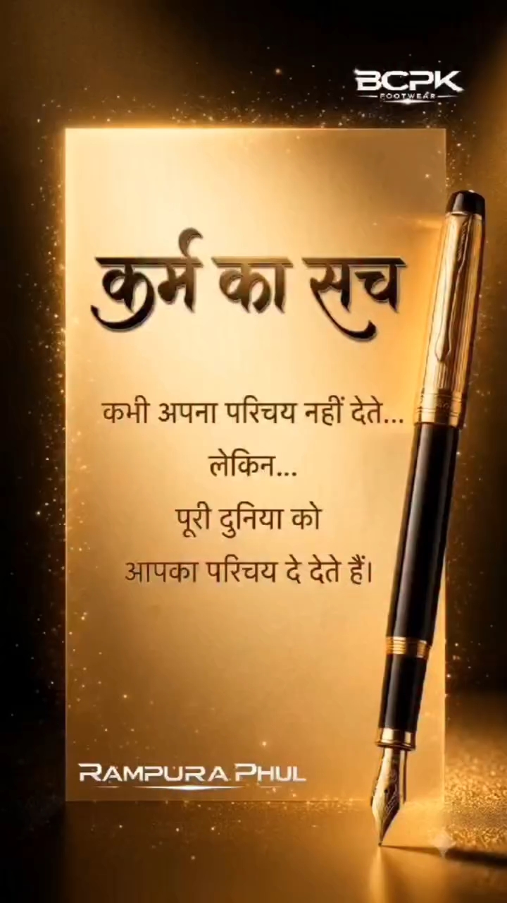 Karm Sabdh Aur Dulat...🙂🤗