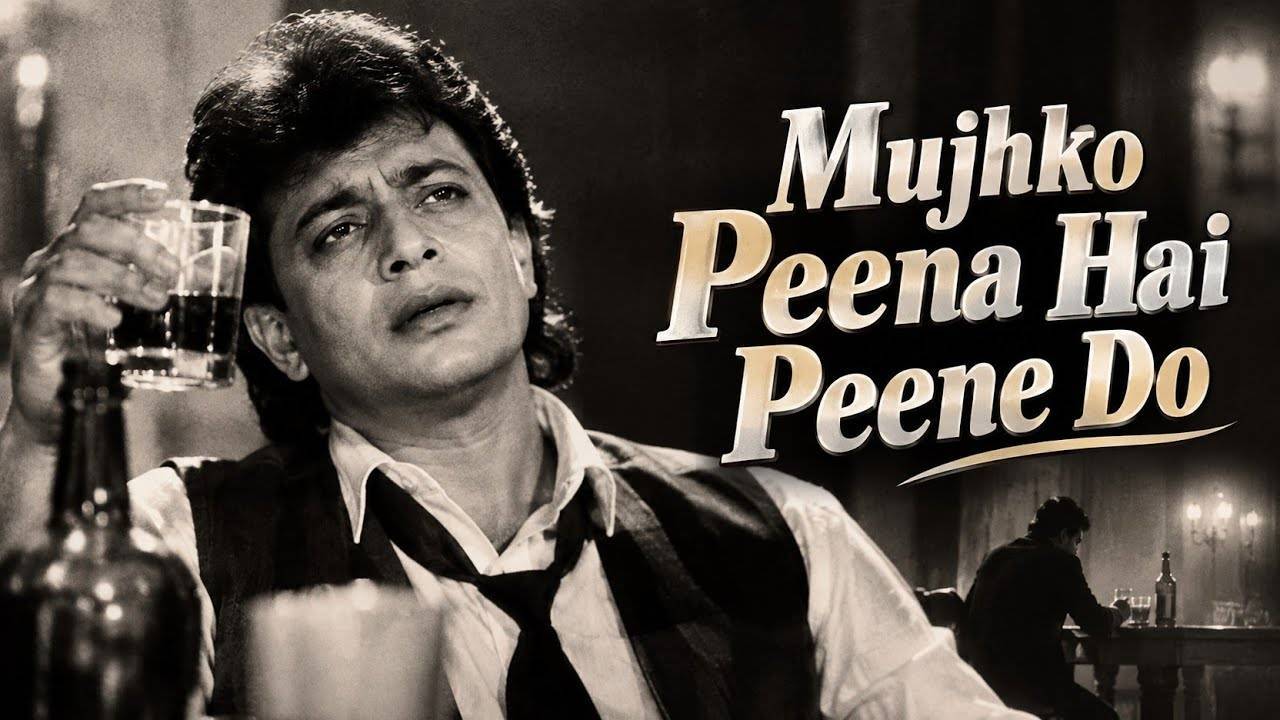 Mujhko Peena Hai Peene Do | Old Hindi Song | 90s Sad Song | Sadabahar Gaane