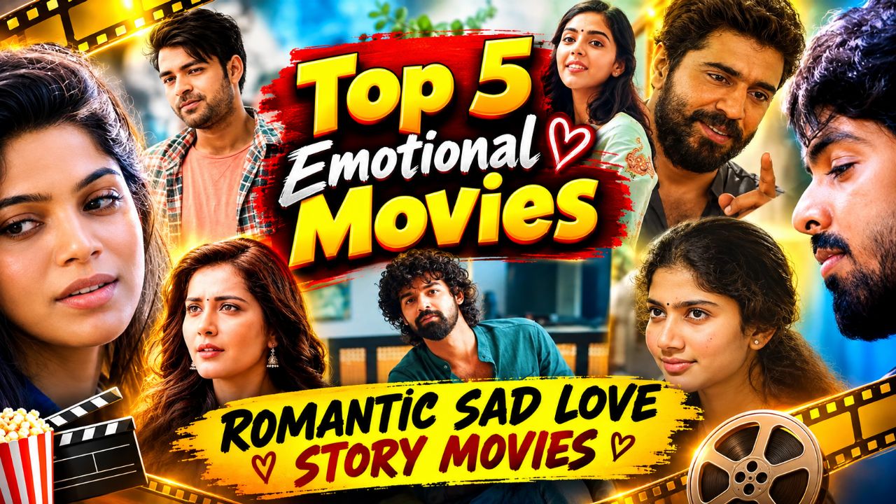 Top 5 Heart-Touching Romantic Movies with Shocking Twist Endings। Best Love Story Movies।