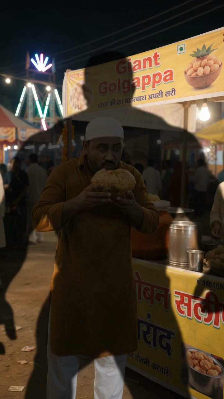 Giant Man vs Hulk: गोलगप्पे ने रुकवा दी हलक की बस! 🤣💥