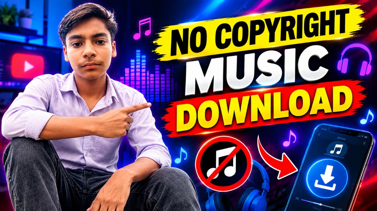 बिना Copyright Music डाउनलोड कैसे करें? 🎵 | Free Music Download 2026