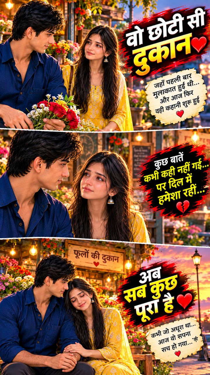 वो छोटी सी दुकान… जहाँ प्यार फिर से मिल गया ❤️🥺 | Heart Touching Love Story