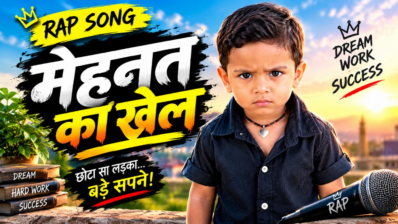 मेहनत का खेल | Hindi Rap Song | Motivational Rap | AI Rap Song 2026