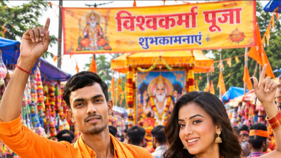 विश्वकर्मा बाबा के मेला में धूम मचेला 💃💃