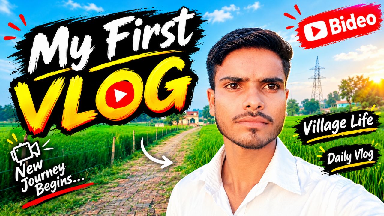 My First Vlogs Video