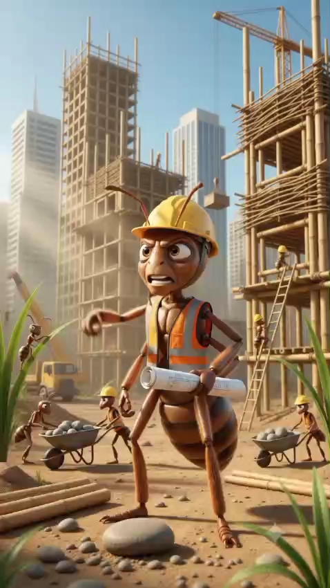 #AntAnimation #FunnyShorts #3DAnimation #BossVsEmployee #WorkplaceHumor #AnimationShorts #Viralshort