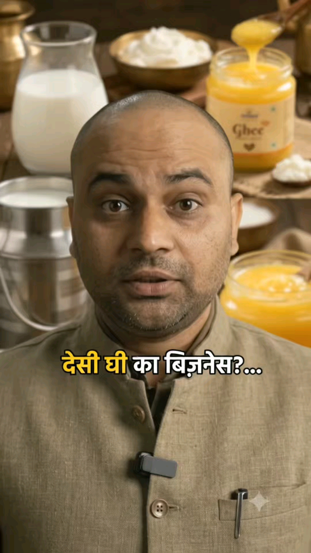 🥛🐄 देसी घी का बिजनेस—कम निवेश में कमाई का आइडिया!