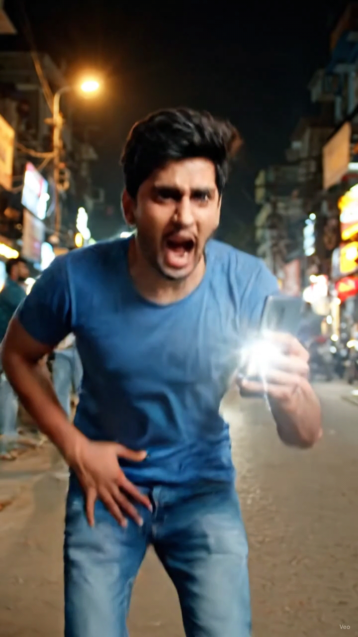 फ़ोन हाथ में था… फिर भी चोरी हो गया! 😂📱🔦