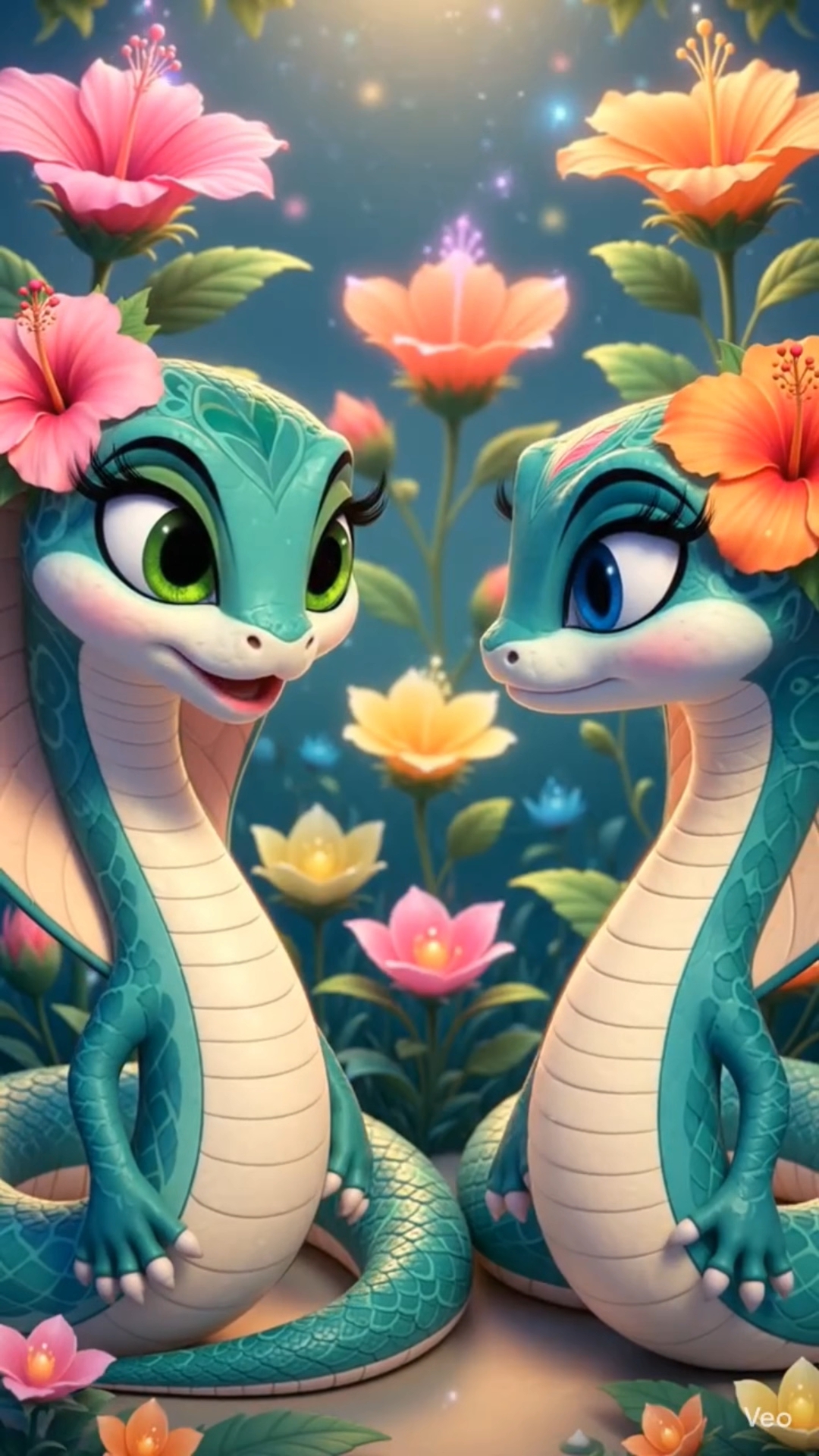 🐍❤️Do naaginon ki cute love story