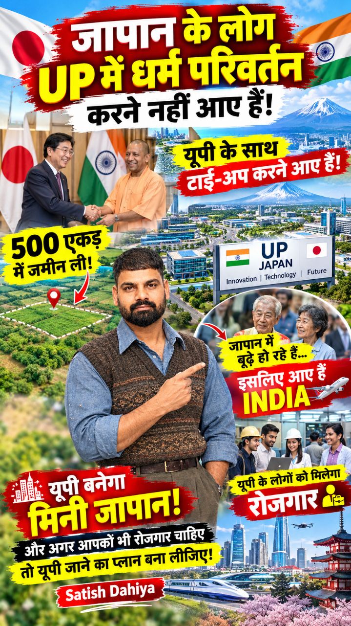जापान बनाएगा यूपी को मिनी जापान! 🇯🇵🇮🇳 #Japan #UttarPradesh