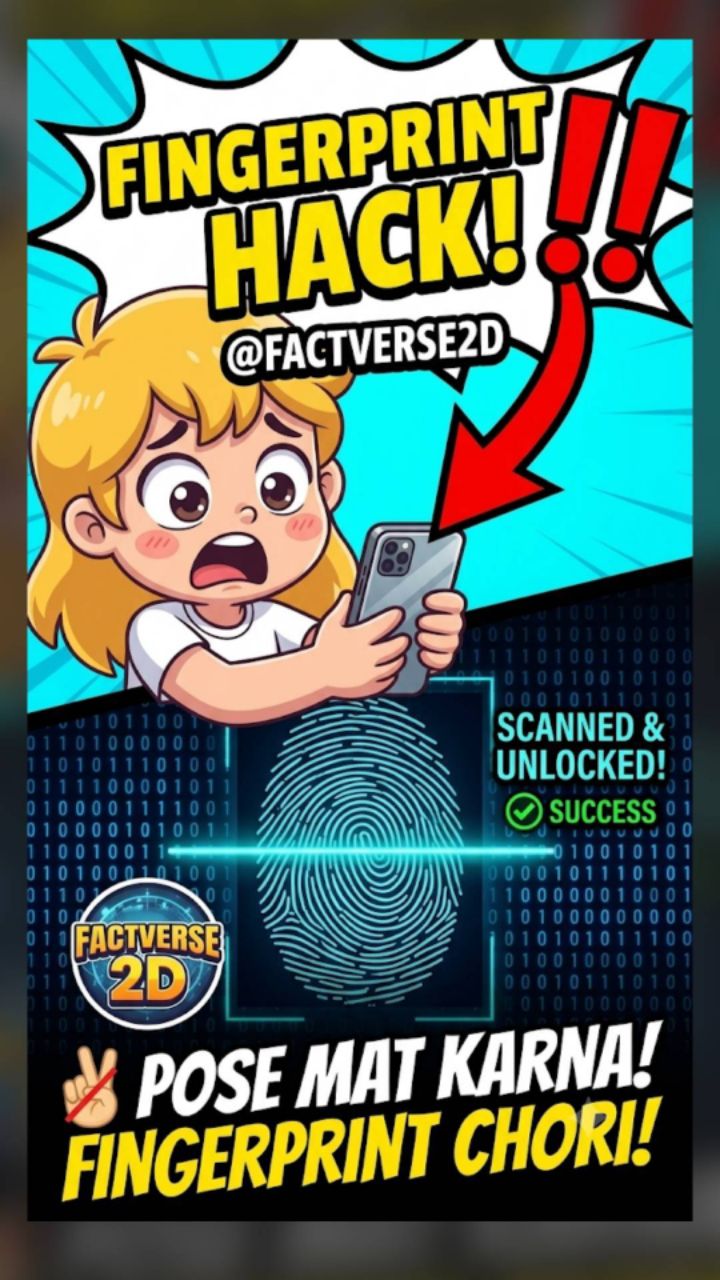 Photo Me ✌️ Sign Mat Dikhana! ⚠️ Fingerprint Hack Alert
Camera ✌️ Pose Can Hack Your Bank Account?
