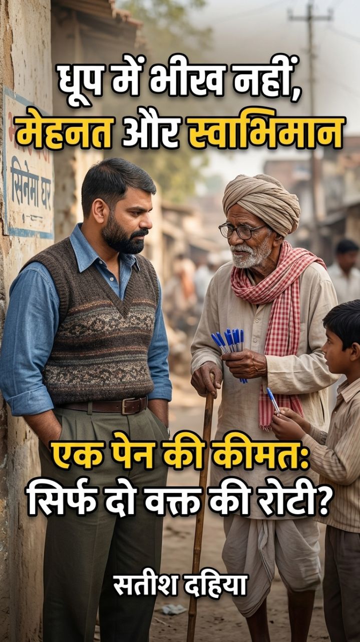 स्वाभिमान की जीत: 1 रुपये के पेन का दर्द #SatishDahiya #EmotionalStory