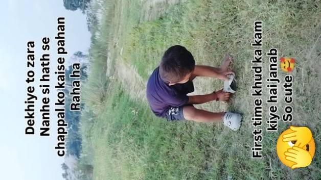 Hagne ja raha tha par bhich me chappal 🫣😆😜