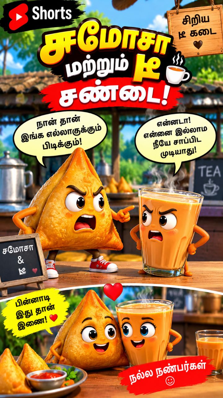 Chai v/s samosa ka