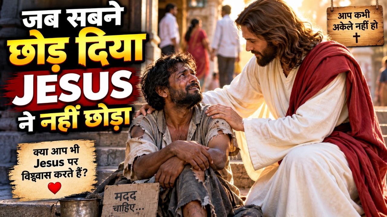जब सबने छोड़ दिया, Jesus ने नहीं छोड़ा