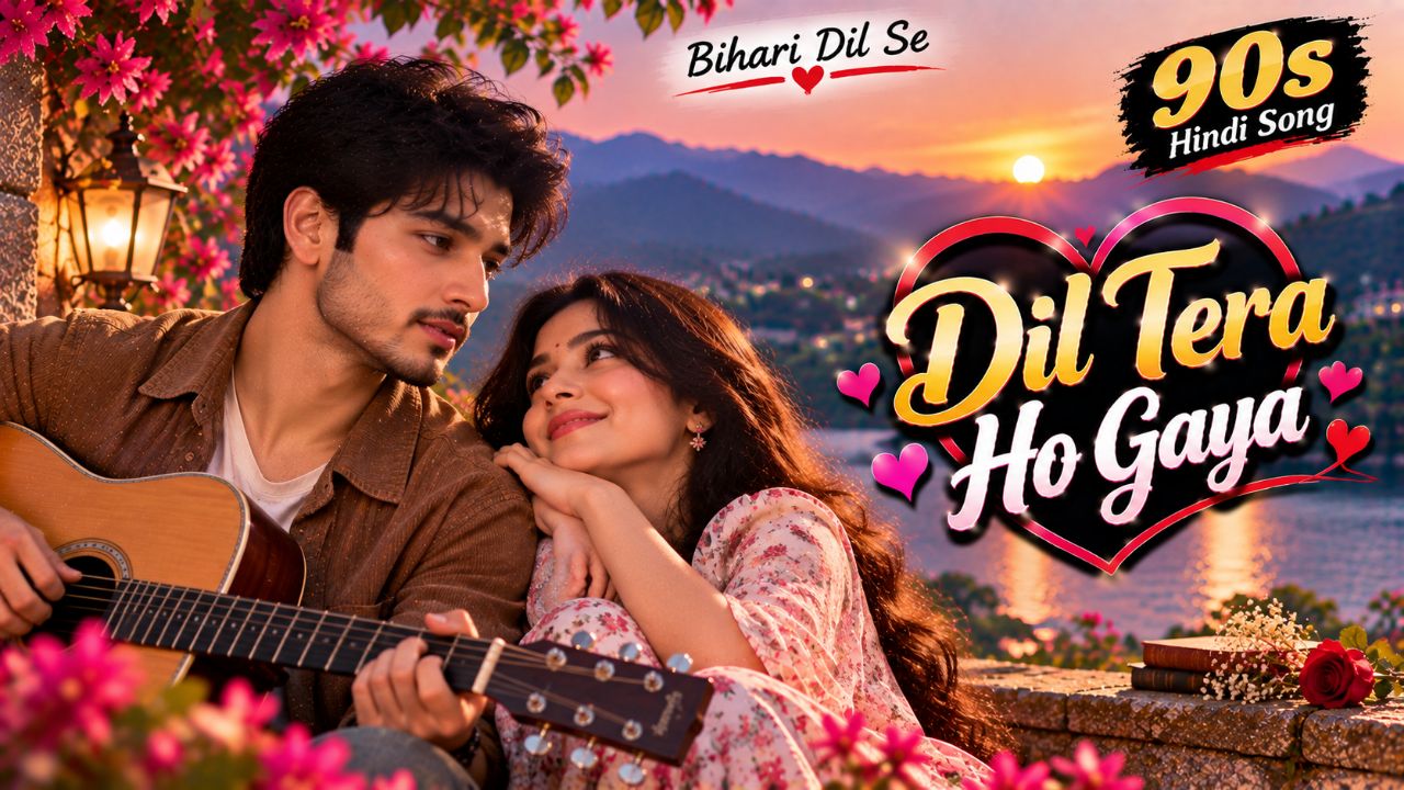 दिल तेरा हो गया ❤️ | 90s Hindi Romantic Song | Male Female Duet | Bihari Dil Se