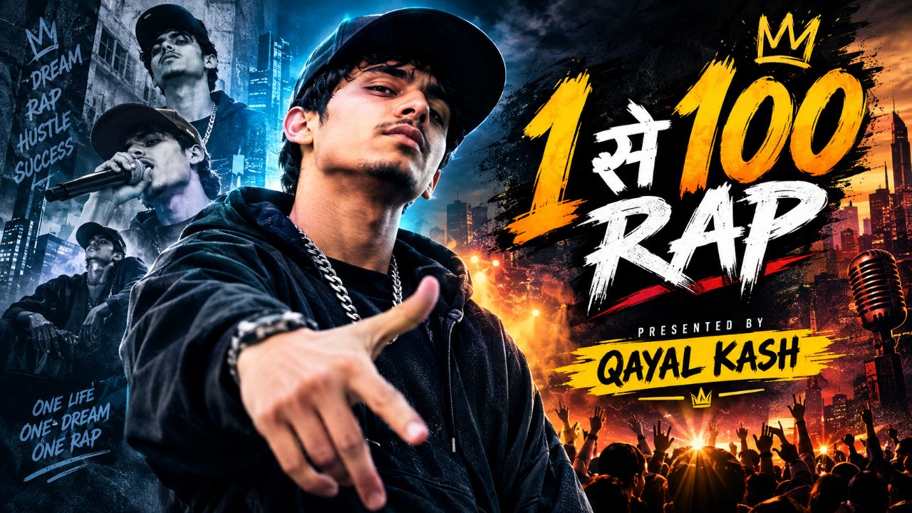 QAYAL KASH 
1 TO 100 RAP 🔥 | One Hundred Numbers, One Powerful Flow |