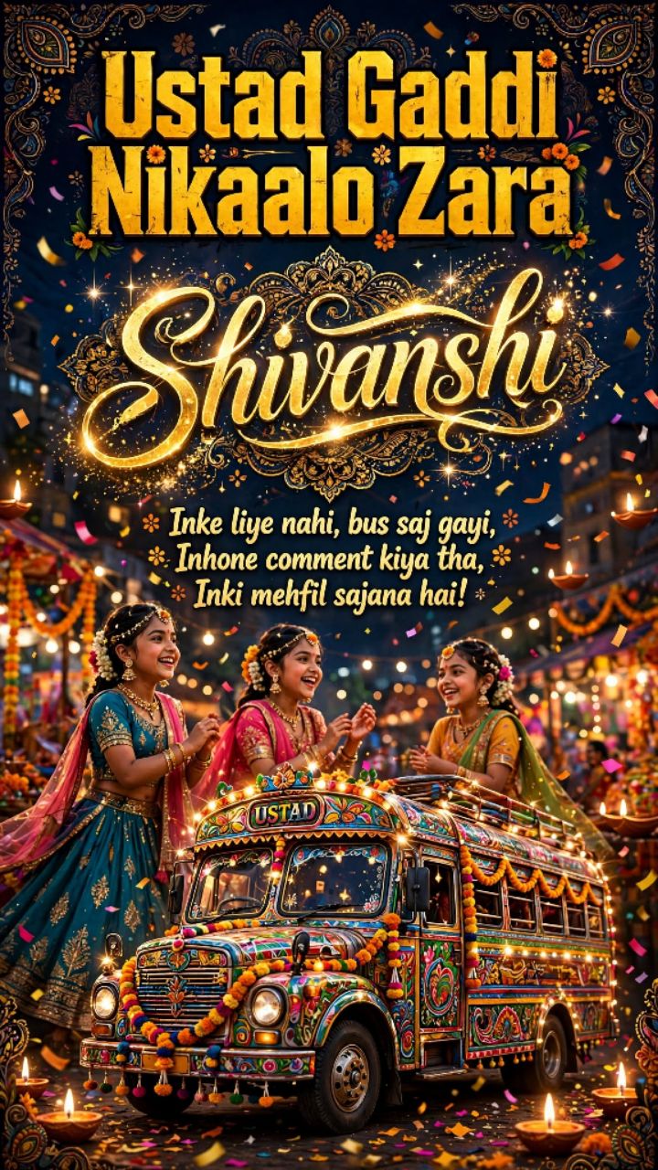 Ustad Gaddi Nikaalo Zara 🚌
Shivanshi