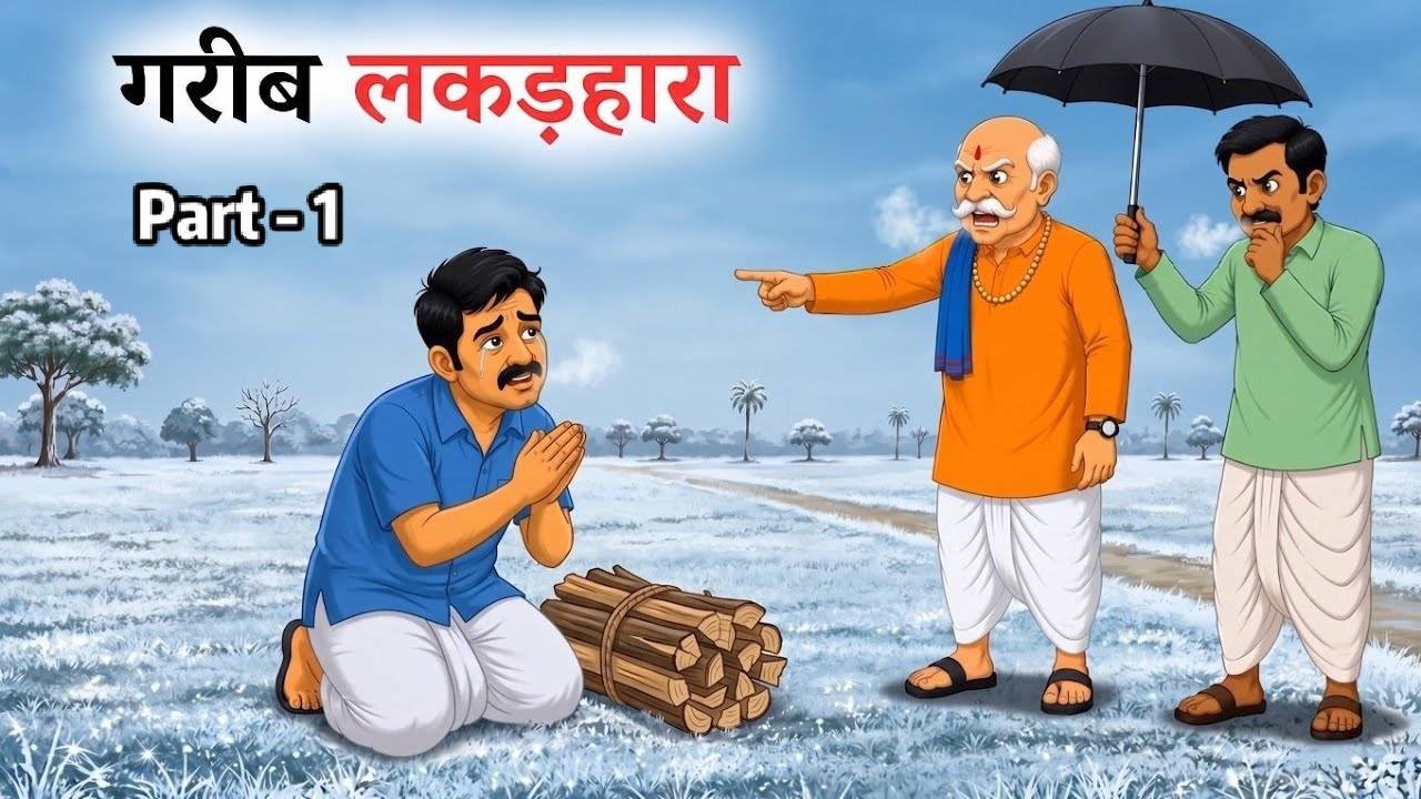 गरीब लकड़हारा बना करोड़पति | गरीब लकड़हारे की बदली किस्मत | Hindi Moral Story
