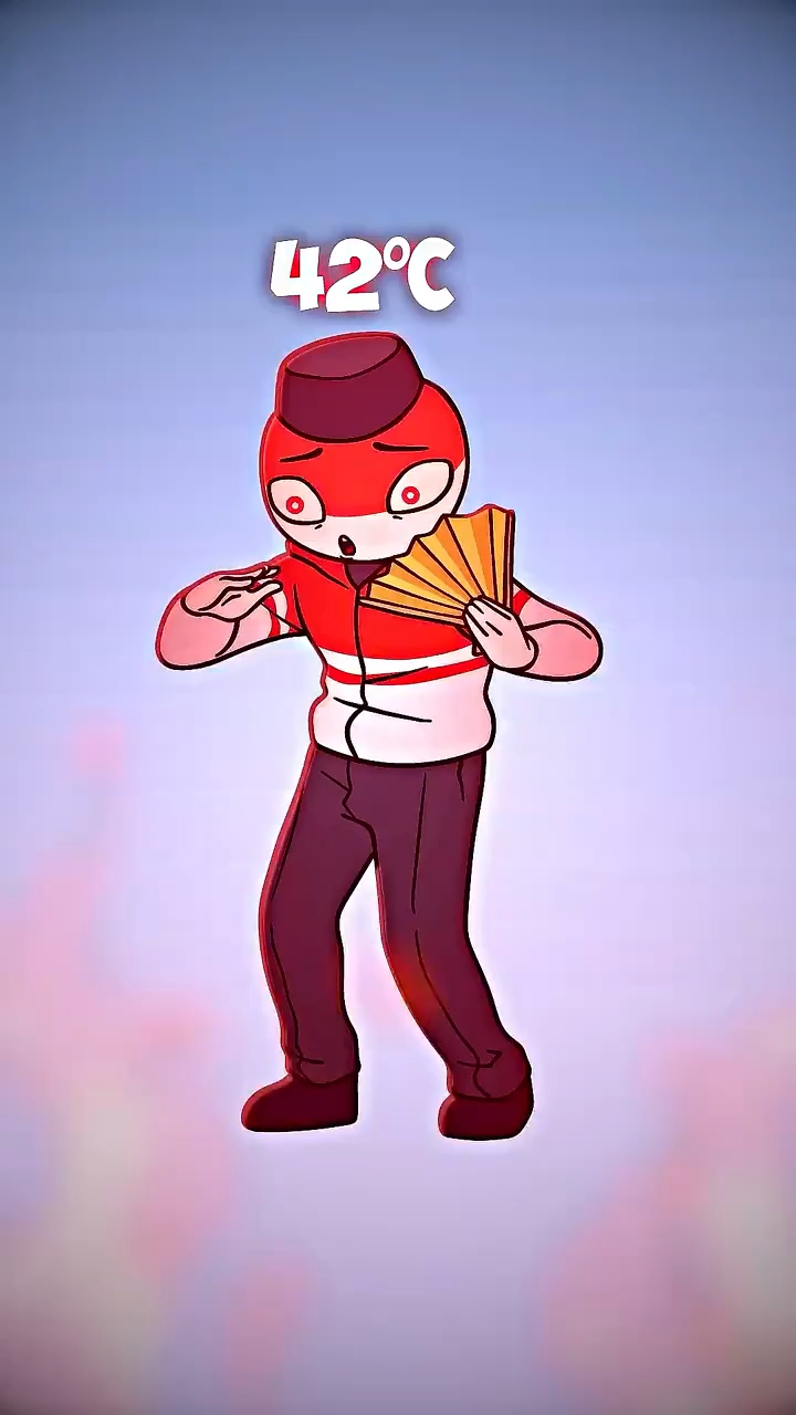 🥶 -68°C से 4000°C तक! इंसान कहाँ बच सकता है? 🌡️🔥 | Countryhumans Animation