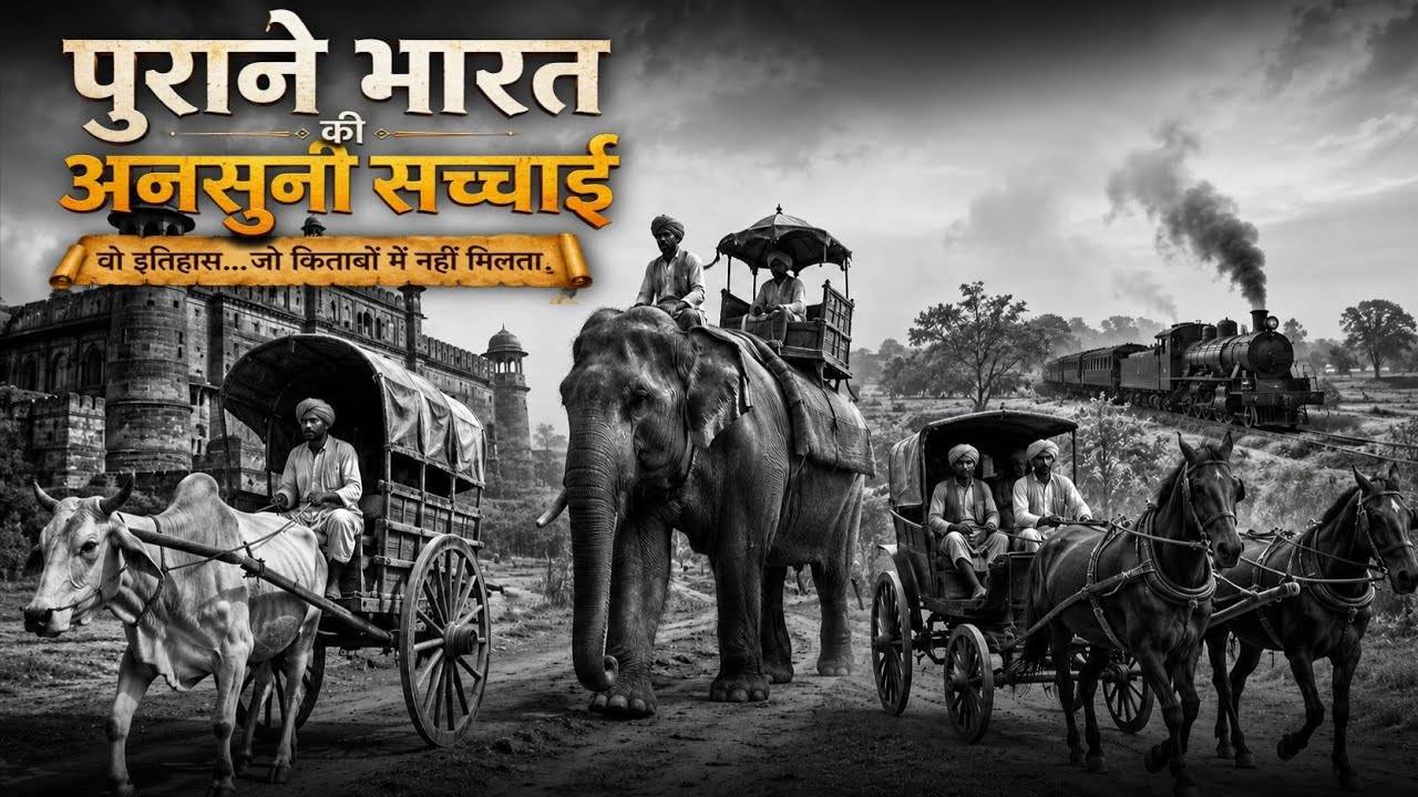 1930 से पहले भारत में सफ़र करना कितना मुश्किल था? सच जानकर हैरान रह जाएंगे! 😲