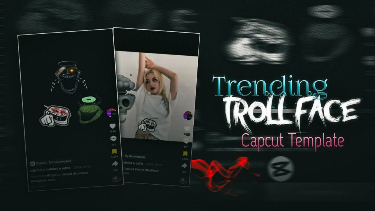🔥 Trending Troll Face CapCut Template | Viral Instagram Reels 2025 | Troll Face Reels Edit
