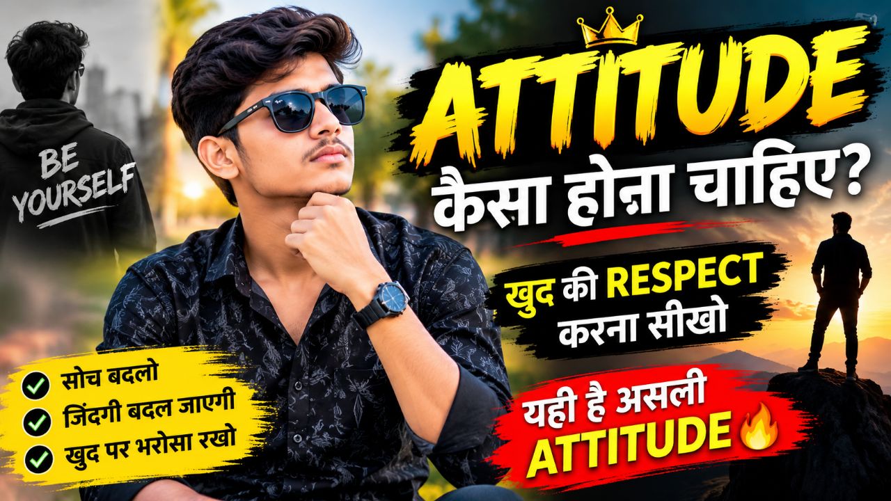 😎 Attitude कैसा होना चाहिए? | खुद की Respect करना सीखो 🔥 | Life Motivation