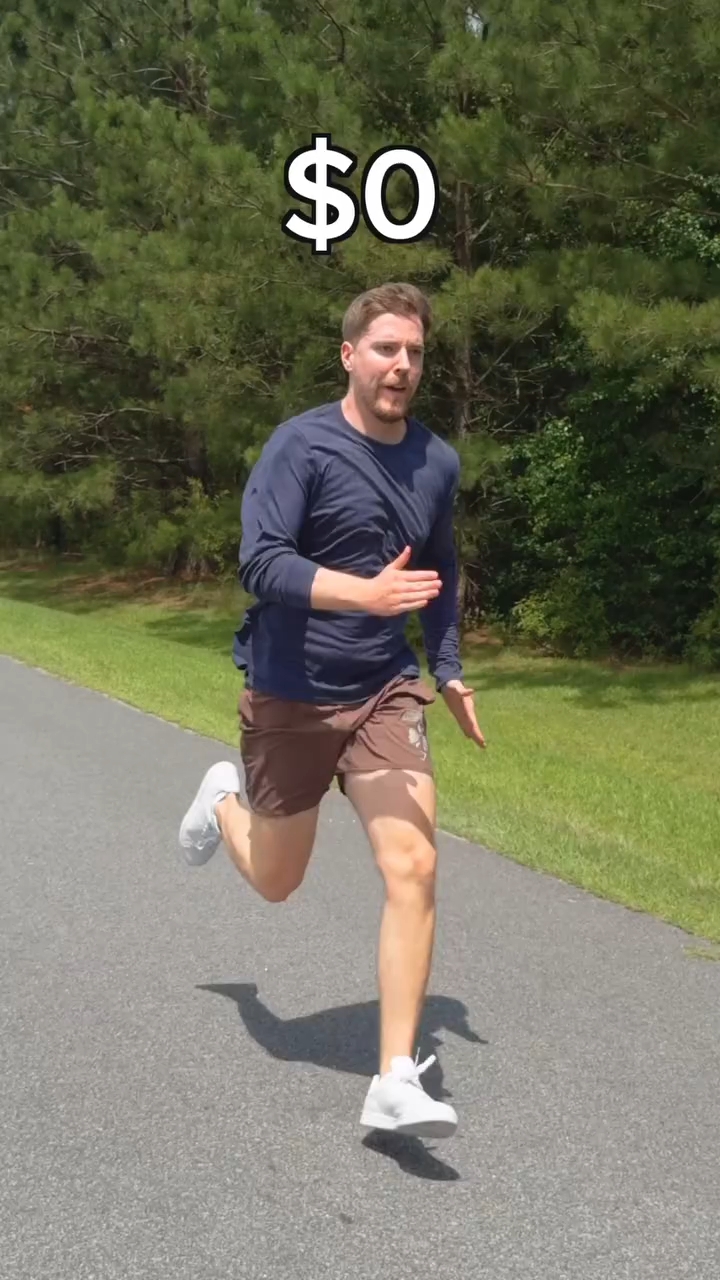 Sprinting with more and more money 😅