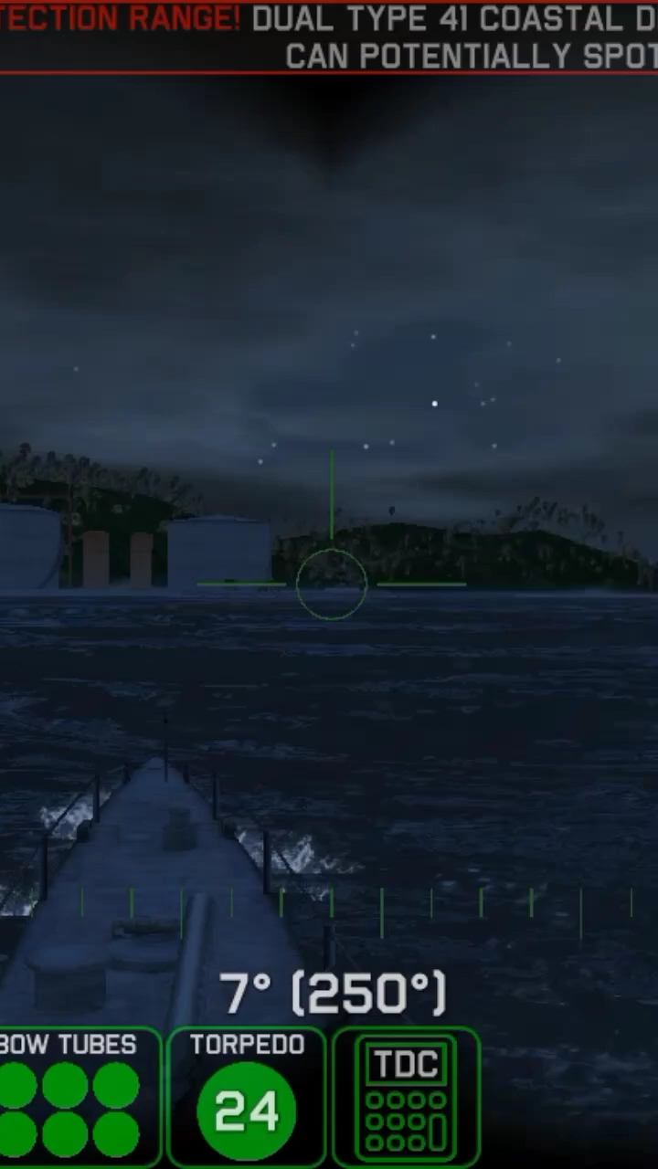 WW2 Submarine Attack Enemy Fuel Base