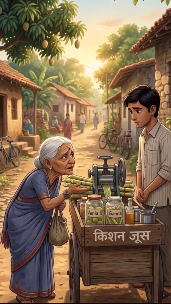 Dadi ko pyaas lagi thi aur dukandaar ne unhe juice pilaya #short #trending #shorts