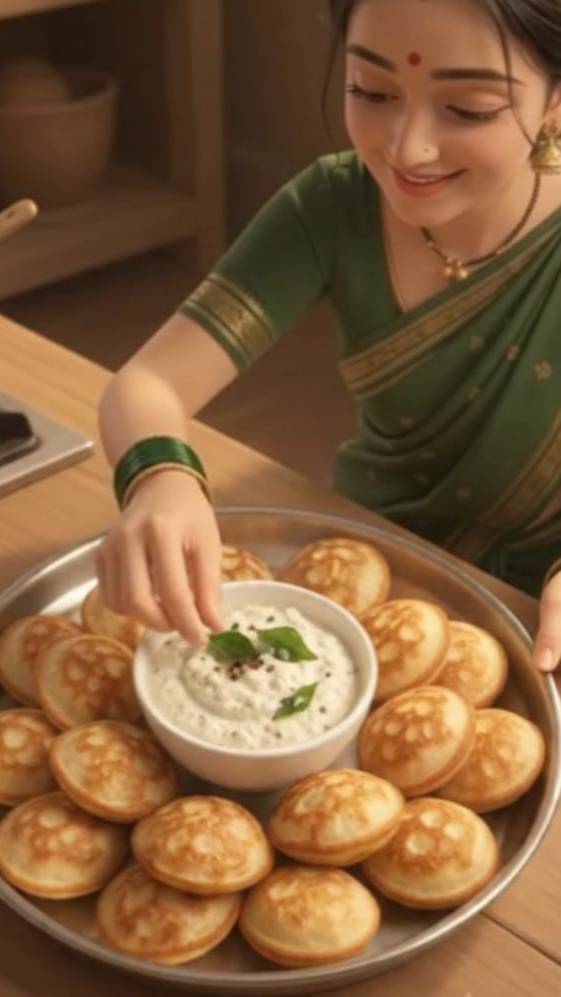 Sweet Jackfruit Appam 🤎🥥 | Cozy Ghibli ASMR #asmr #cooking
