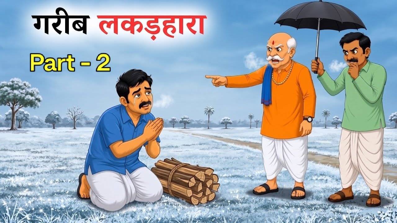 गरीब लकड़हारा बना करोड़पति | गरीब लकड़हारे की बदली किस्मत | Part -2 | Hindi Moral Story