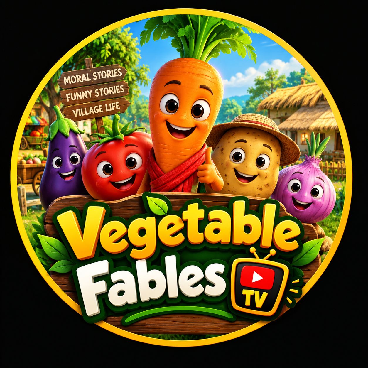 Vegetable fables TV on Bideo
