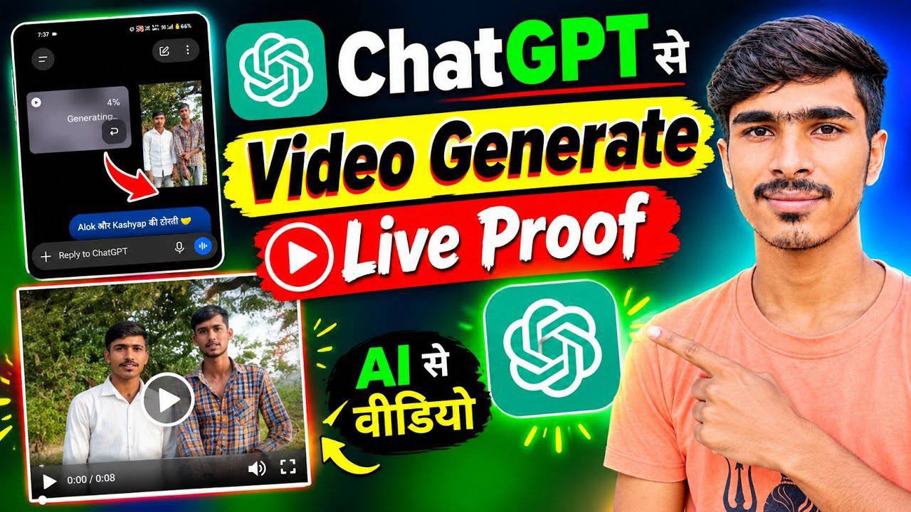 How to Create video in Chatgpt || chatgpt se video kaise banaye | chatgpt ai video generator