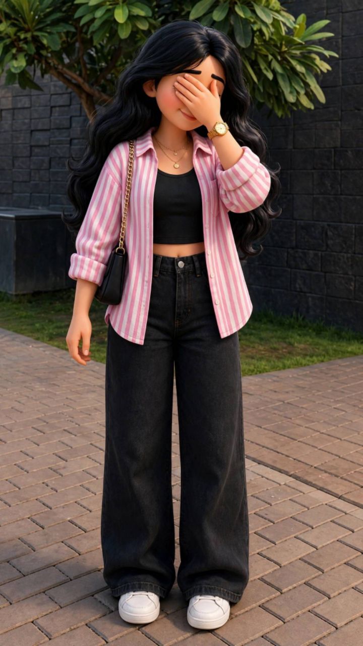 Day 2 college girl's outfit 😍🌸🌸