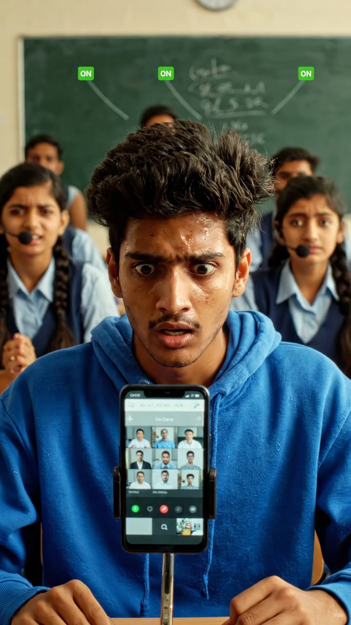 माइक ON था… पूरा कॉलेज सुन चुका था! 😂🎤📱