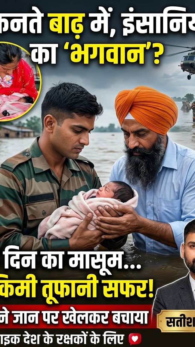 बाढ़ से 15 दिन के बच्चे का रेस्क्यू #IndianArmy #Shorts #Viral
