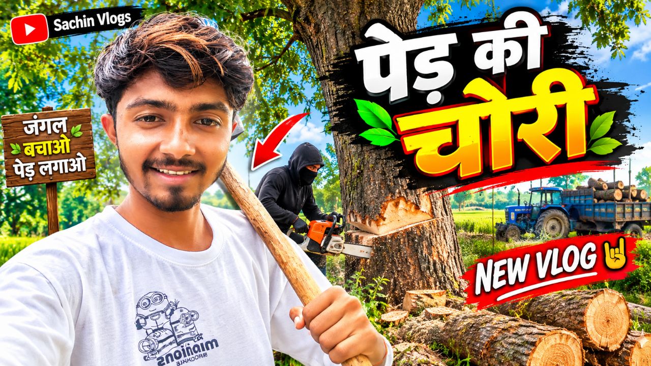 पेड़ की चोरी #new vlogs 🤗