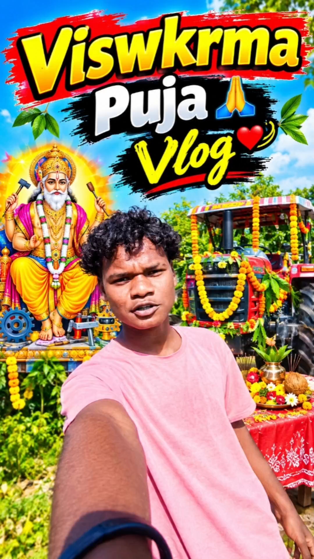 Aaj h viswkrma puja
