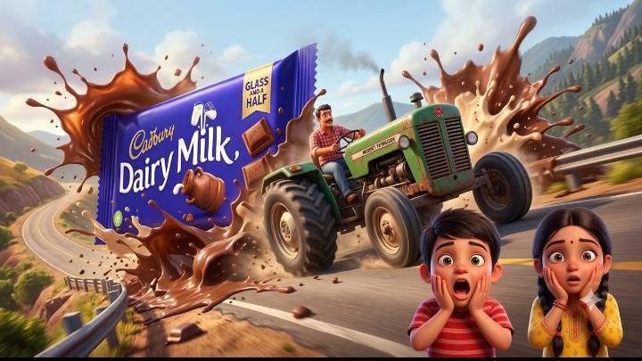 😱🍫 They Found a GIANT Dairy Milk! 💙😳 Then It Caused a HUGE Problem in the Village! 🚜💥😂
