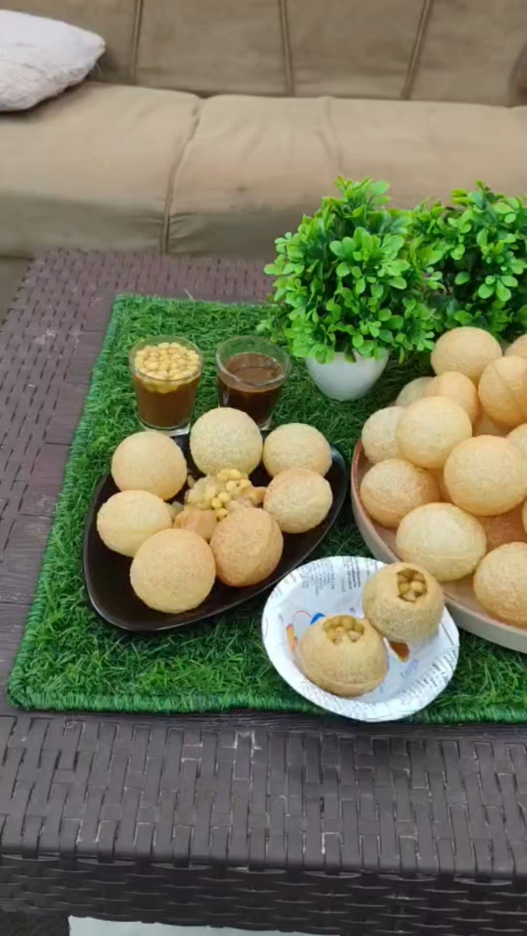 Gol gappe ... special wale @Bideo