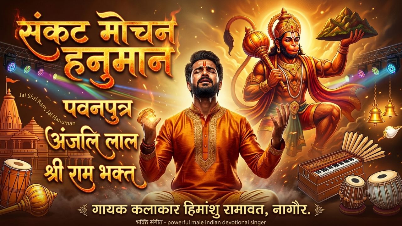 श्री हनुमान चालीसा 🚩 | Hanuman Chalisa | गायक हिमांशु रामावत नागौर | New Hanuman Bhajan 2026  बजरं