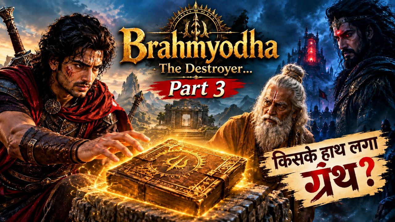 Path3-किसके हाथ लगा ग्रंथ? विद्युत के सामनेआया नया खतरा!⚡Brahmyodha :The Destroye. YouTubeहिंदीकहानी